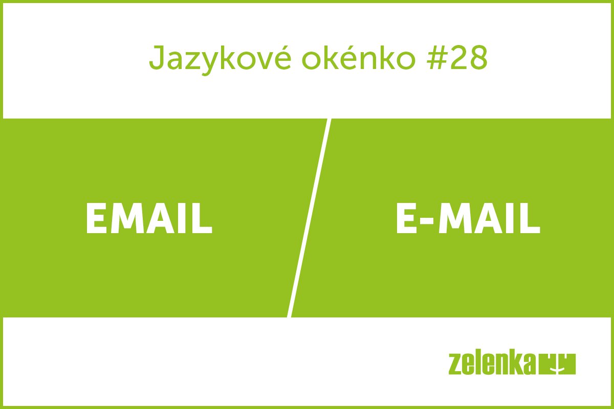 Jak se píše slovo email?